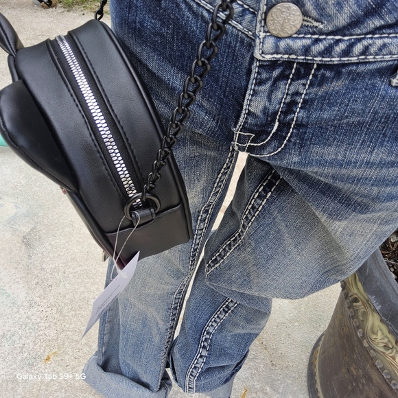 NWT BLACK CAT KITSCH BETSEY JOHNSON CROSSBODY - Picture 4 of 6